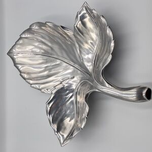 Bruce Fox Leaf Design Wilton Dish Tray Cast Aluminum 9x12"